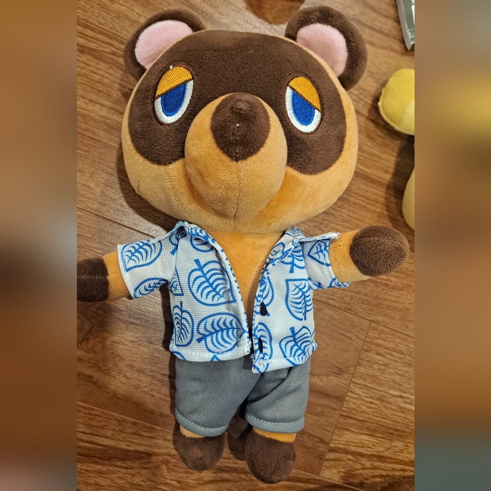 Tom Nook from Animal Crossing plush
